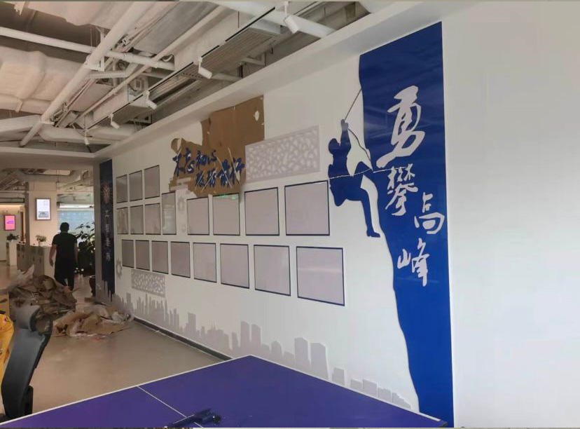 學(xué)校走廊過道文化墻怎么設(shè)計(jì)制作(圖2)